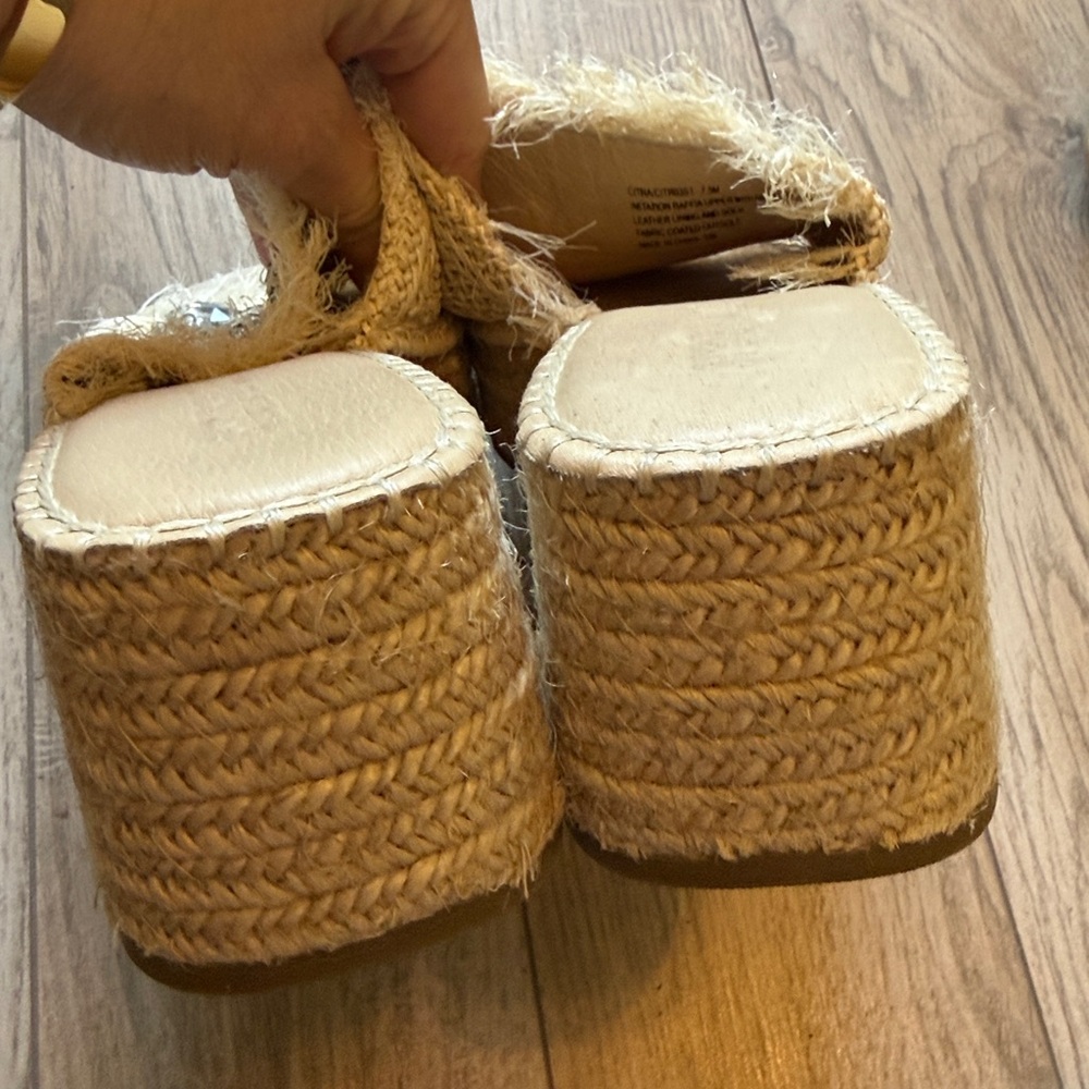 Steve Madden Citra Natural Raffia - Picture 4 of 8